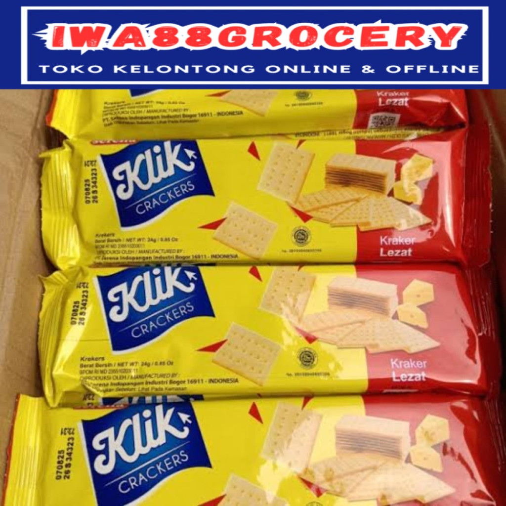

serena klik crackers biskuit 10sachet