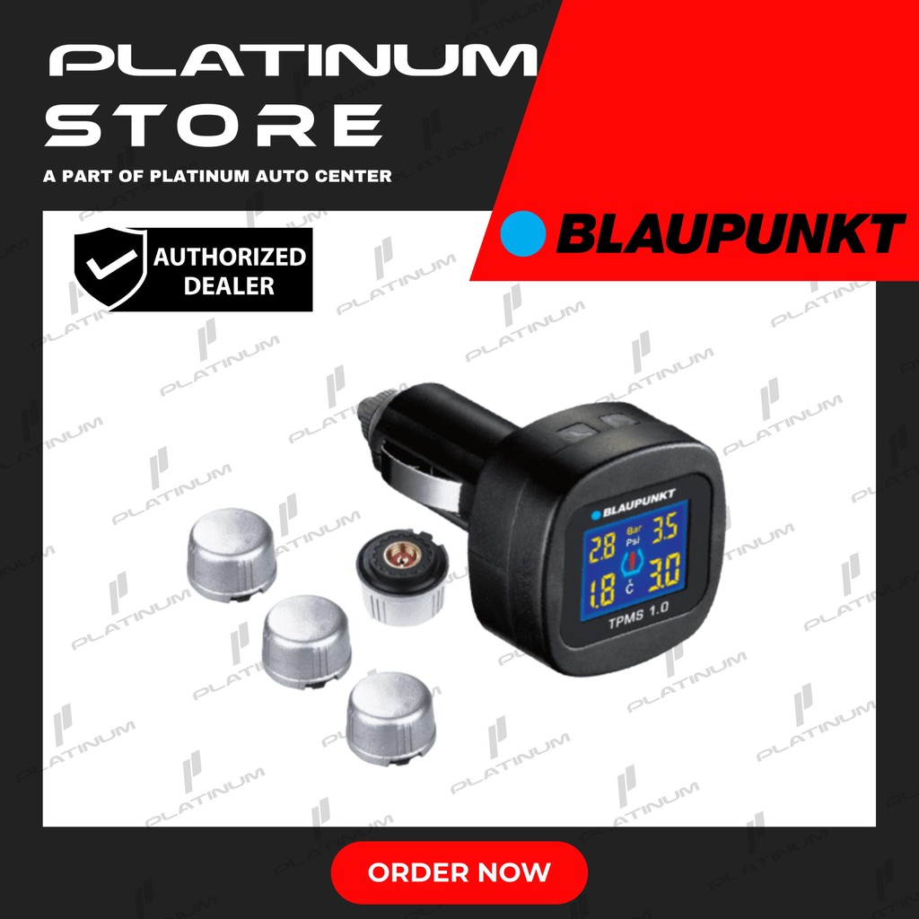 Blaupunkt TPMS 1.0 Universal – Sensor Tekanan Ban Wireless Plug & Play | External Sensor