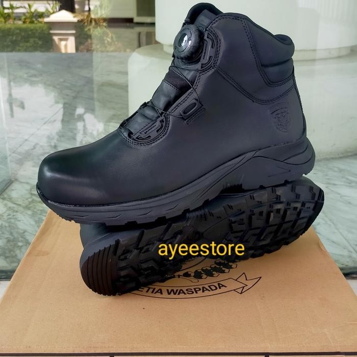 sepatu taktikal asli jatah paspampres / taktikal tali putar paspampres - 45