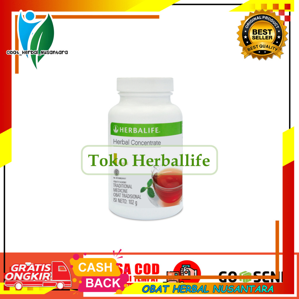 Herbalife Teh Thermoo Concentrate Original Pembakar Lemak Kalori Penurun Berat Badan Teh Herbalife-h