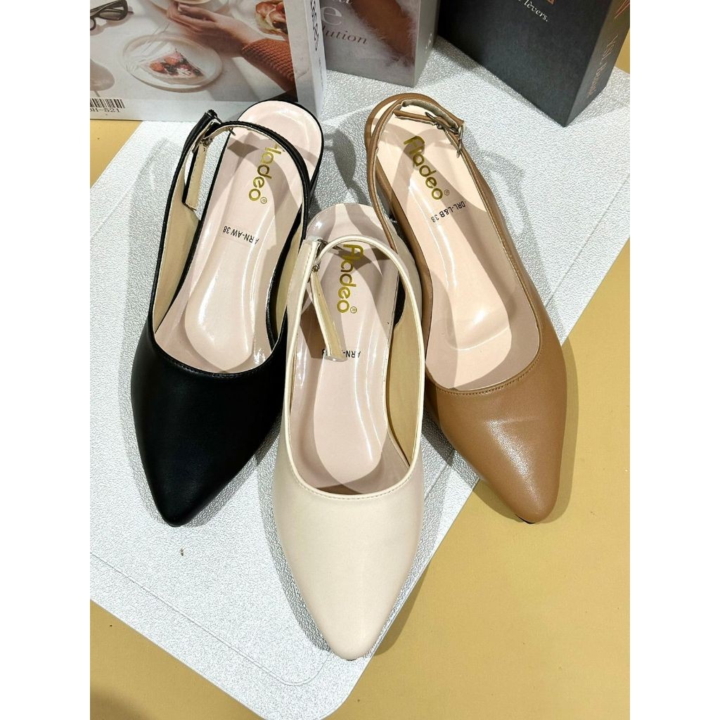 Sepatu Sandal Wanita Kekinian Mules / Heels 3cm Termurah DYO  (KAIT)