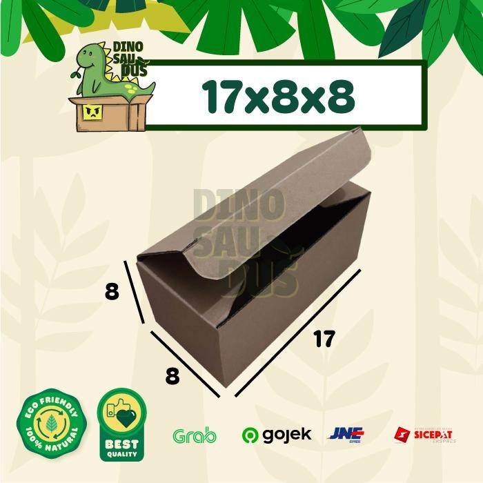 

17x8x8 CM KARDUS Pizza Corrugated Packaging Box packing Diecut