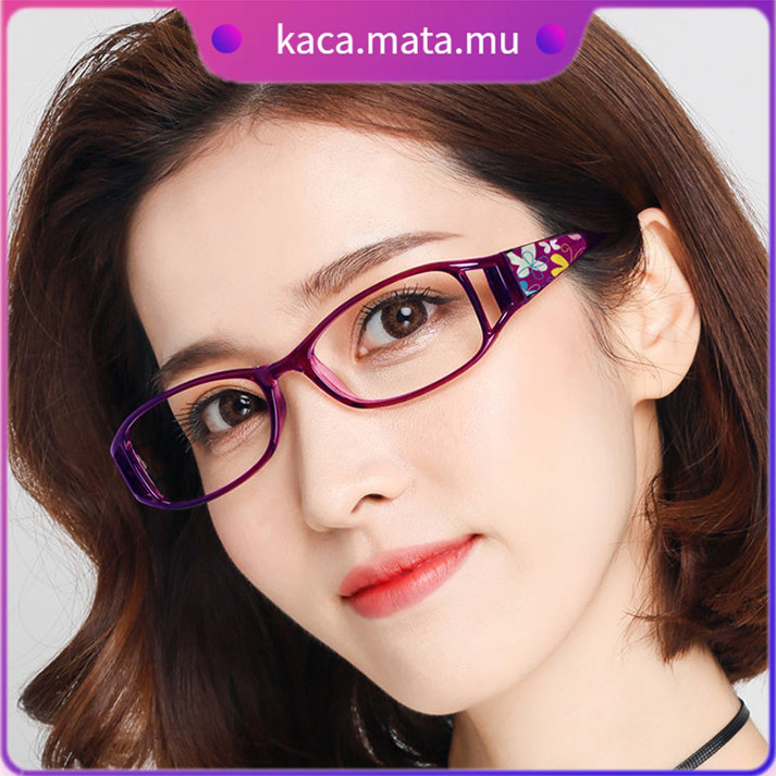 RB5 Kacamata Plus Baca Dan Jalan Anti Radiasi HP Dan Laptop - Kacamata Membaca Wanita Model Lipat