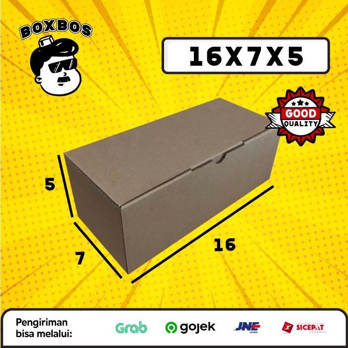 

16x7x5 CM Pizza KARDUS Corrugated Packaging Box packing Diecut