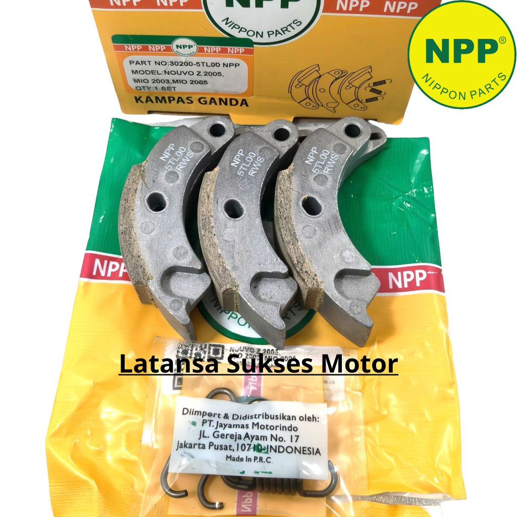 NPP - Kampas ganda cvt Nouvo z Mio sporty smile Soul Fino Karbu