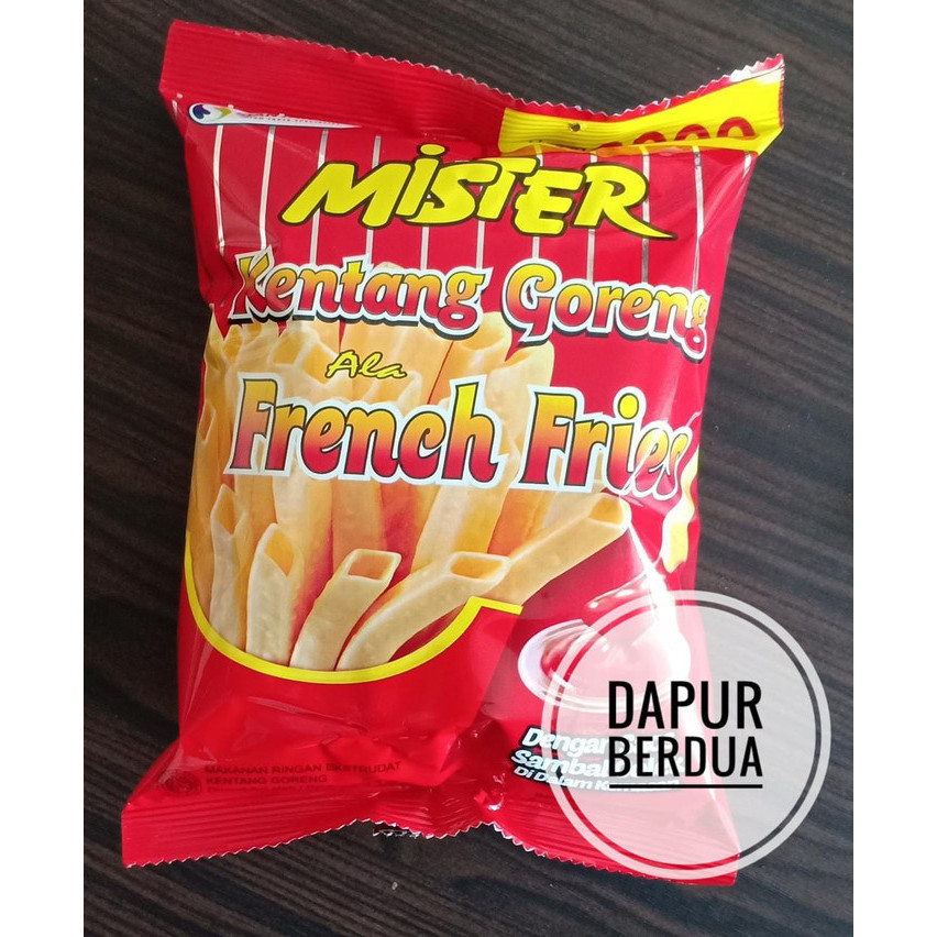 

LL Mister Kentang ala French Fries / Snack Kentang / Cemilan Kentang