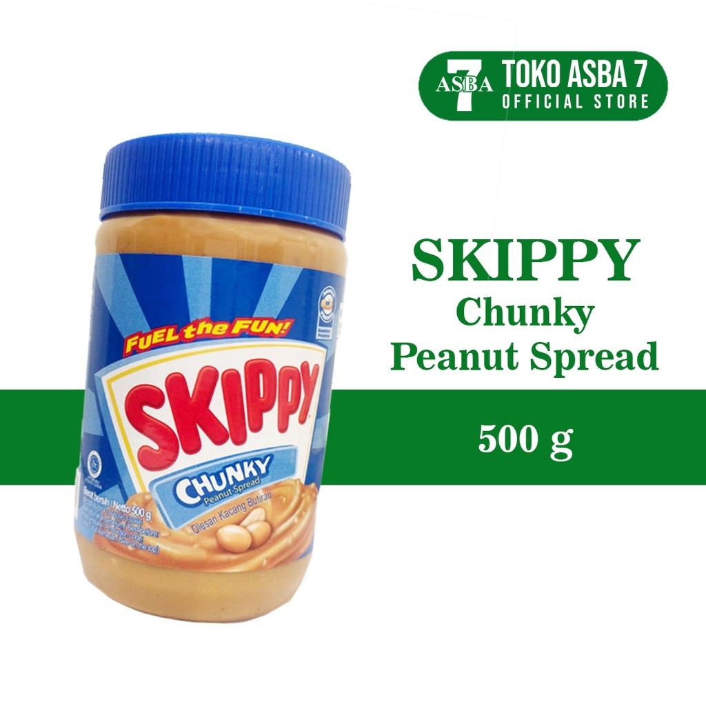 

SKIPPY CHUNKY PEANUT BUTTER 500GR
