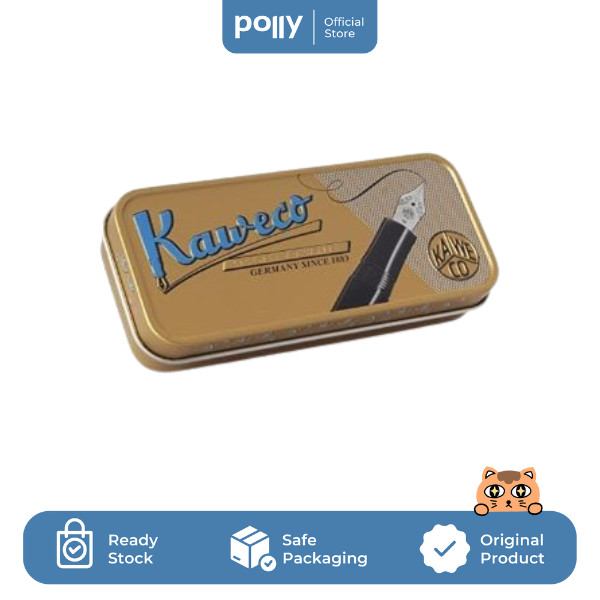 

KAWECO Tin Pen Box Nostalgia Long / Tempat Pulpen Premium