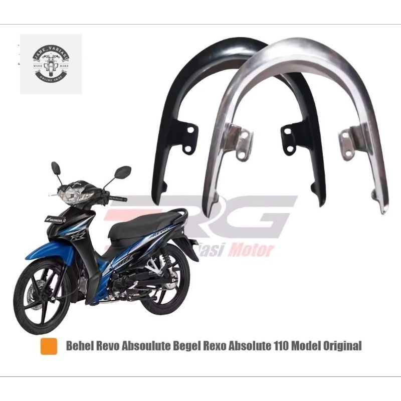 behel belakang jok revo absolute begel planger jok revo abs honda model ori PEGANGAN JOK BELAKANG MO