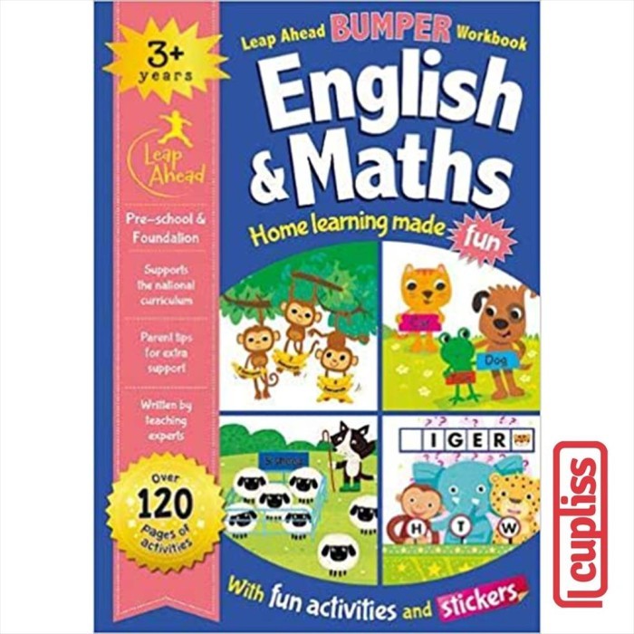 

English n Maths 3 Years Leap Ahead Bumper Workbook