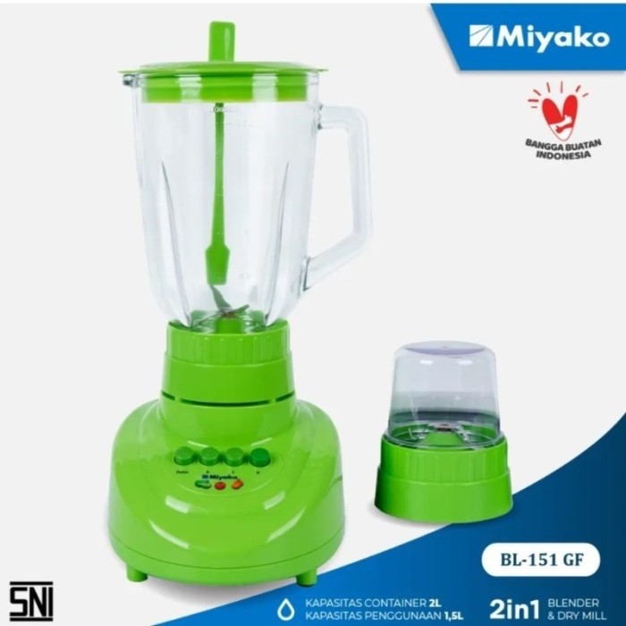 BLENDER MIYAKO BL151GF BLENDER MIYAKO 2 IN 1 BL 151 GF