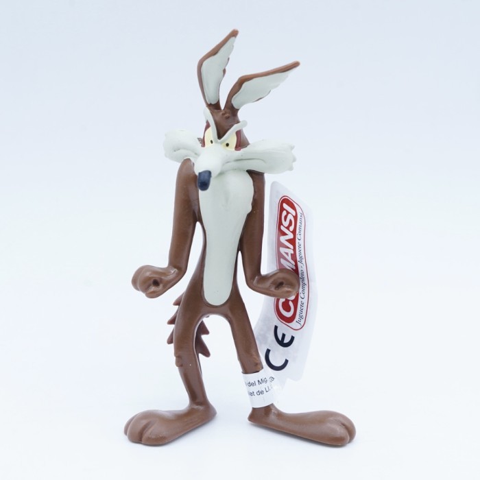 Wile E Coyote Brown Looney Tunes Comansi Vintage Action Figure Mainan Karakter Collection Koleksi Pa