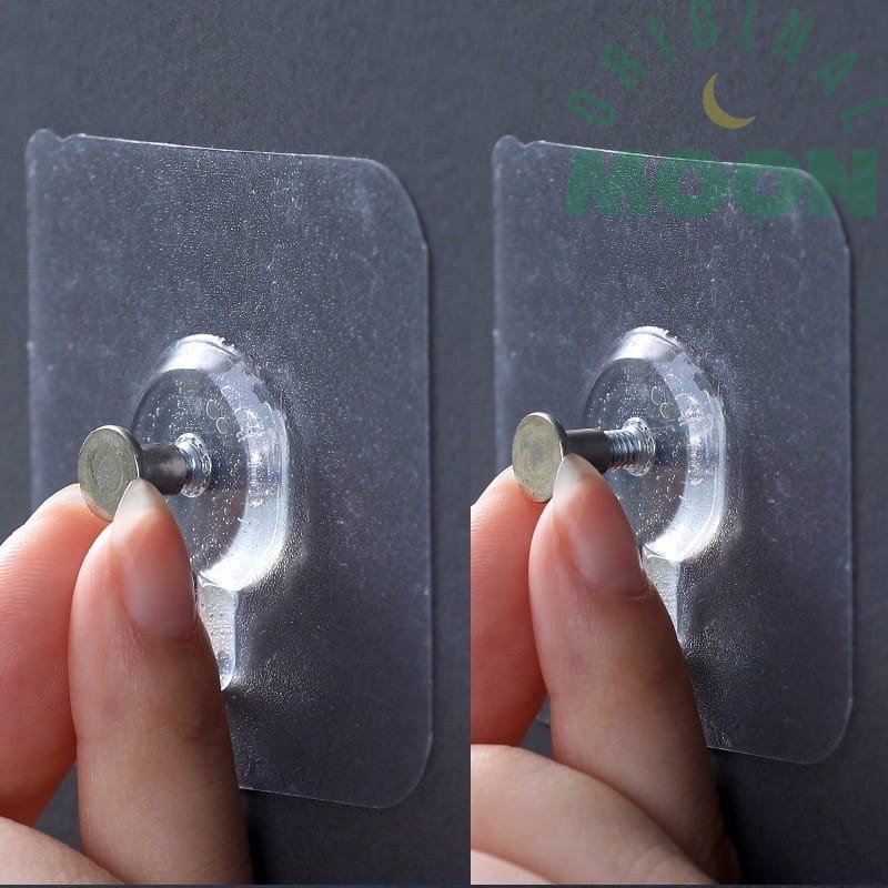 Hook paku gantungan tanpa paku gantungan jam dinding bingkai foto tanpa paku gantungan serbaguna