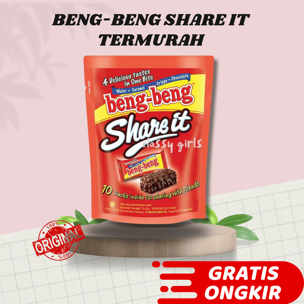 

Beng Beng Share It Isi 10 Pouch