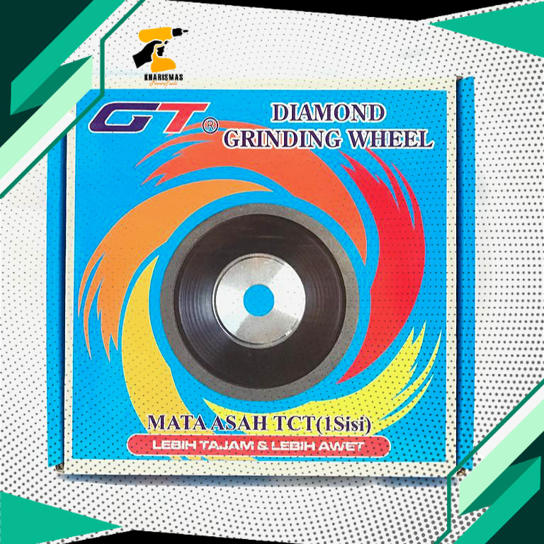 DIAMOND ASAH 1 SISI 6" GRIT 400 | GT MATA ASAH DIAMOND