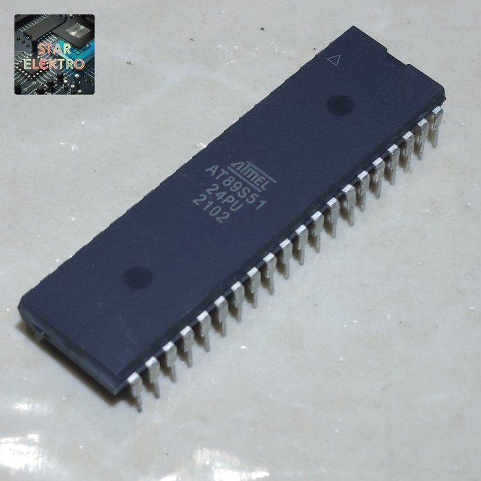 

AT89S51 24PU Dip-40 ATMEL CMOS 8-Bit Micro Controller AT 89S51 4KB ISP Flash Memory AT89551 AT89S5124PU 24 PU