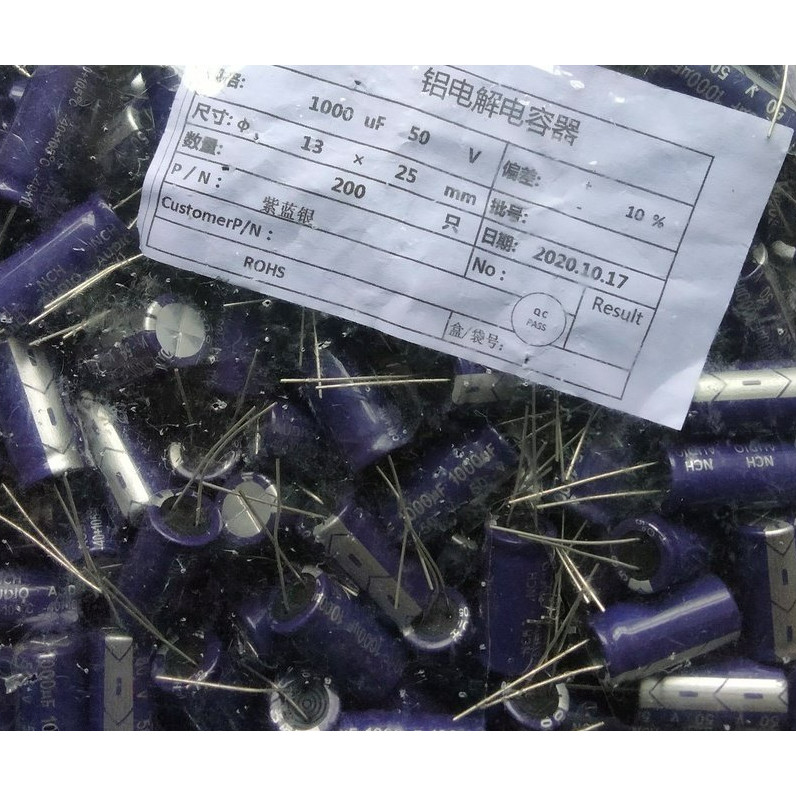 ELCO 1000UF 50V 1000 UF 50 VOLT
