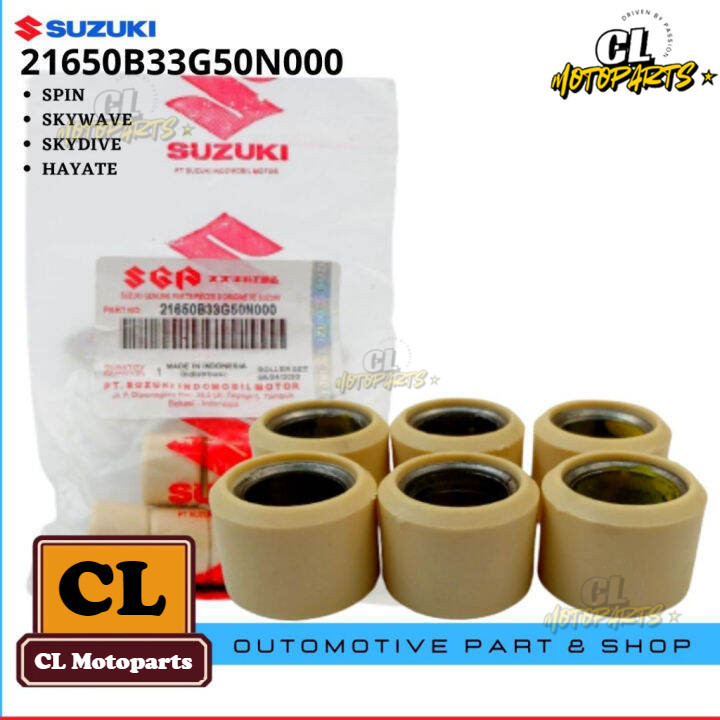 CL - Roller SPIN 125 SKYDRIVE HAYATE skywave Vario 125 Vario 150 PCX New Beat 2020 Genio  - set weig