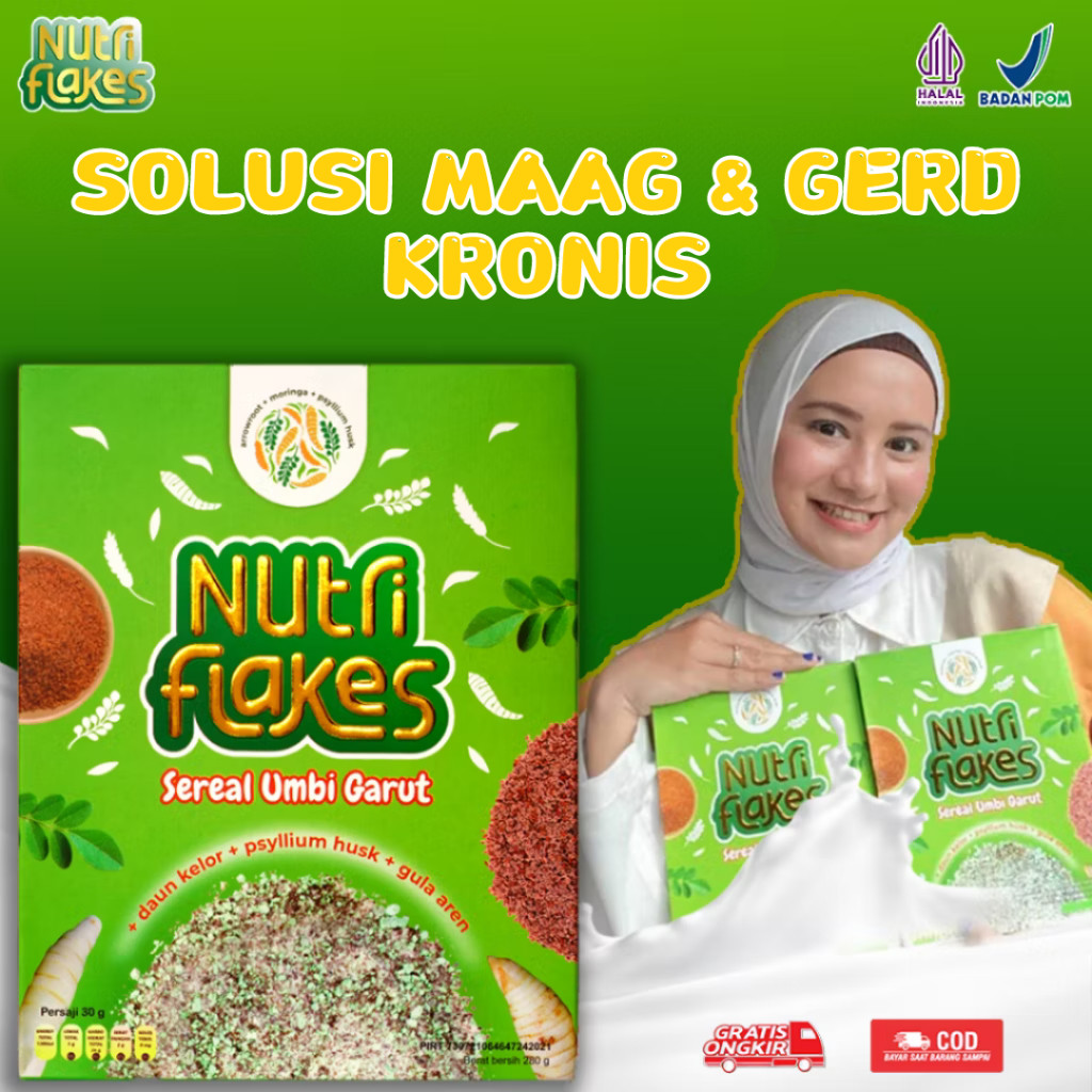 

COD CEK DULU NUTRIFLAKES - Solusi Ampuh Mengatasi Gerd dan Maag Kronis