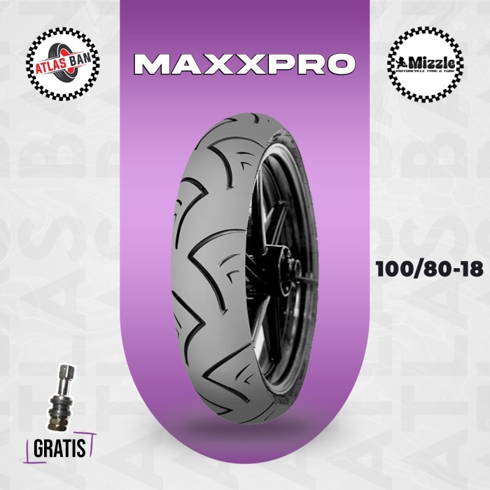 Ban Tubles Motor Honda Tiger MIZZLE MAXXPRO 100/80 Ring 18