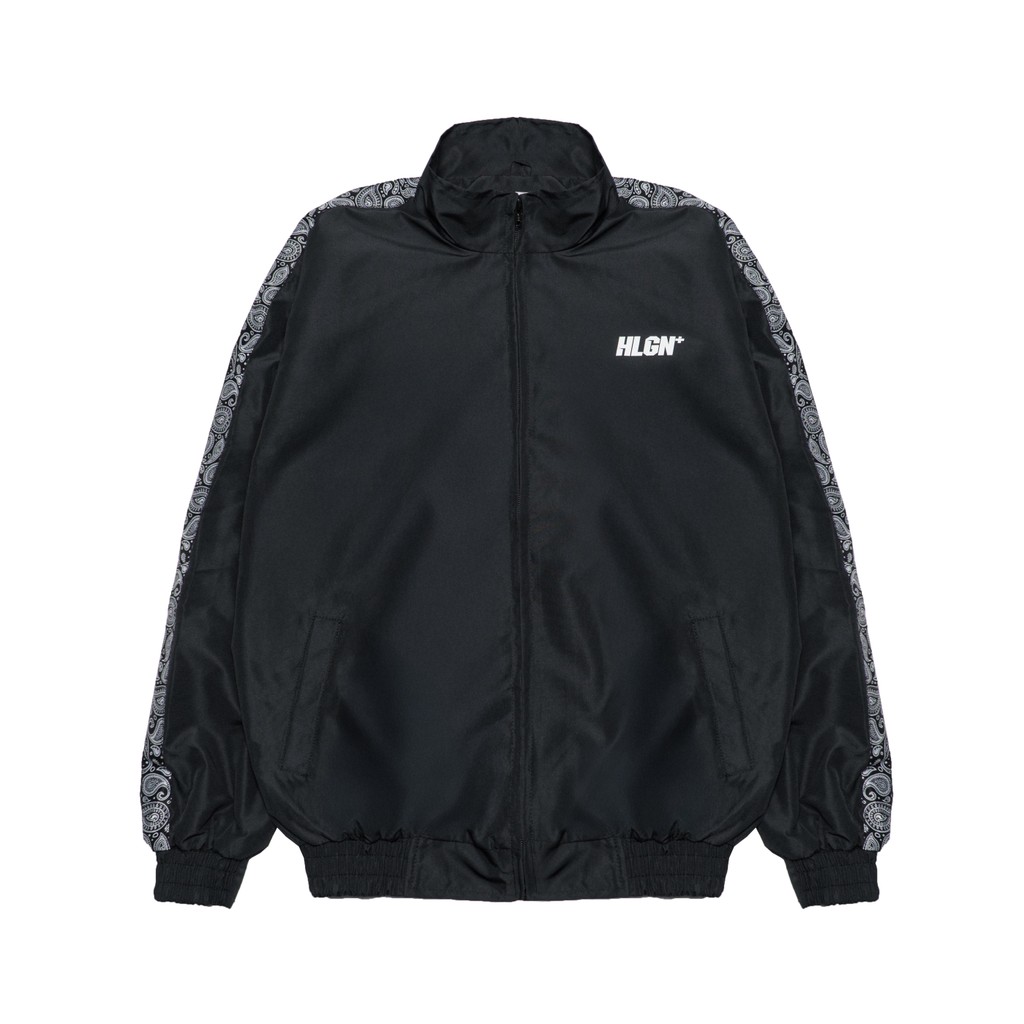 Hooligans Jacket Tracktop Linea Lyte Paisley Black