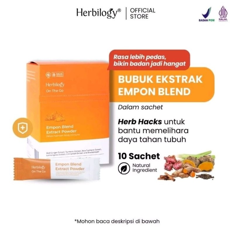 

Herbilogy - Empon Blend On The Go 10sachet