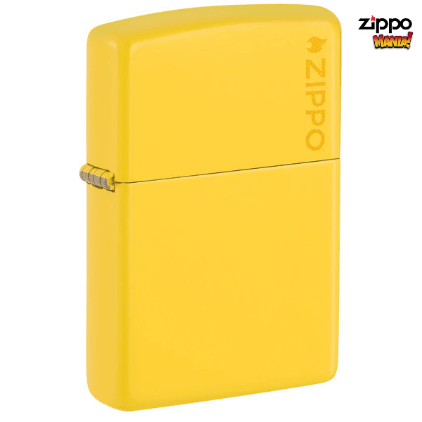Zippo Classic Sunflower Zippo Logo 46019ZL - Zippo Lighter Original