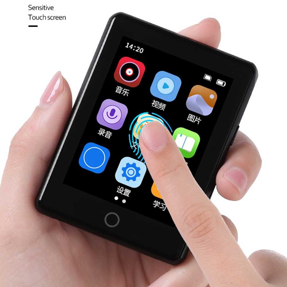 LPKSTORE ALianDream MP3 Digital Audio Player Bluetooth 5.0 300mAh 2.5 Inch - M7 LPKSTORE
