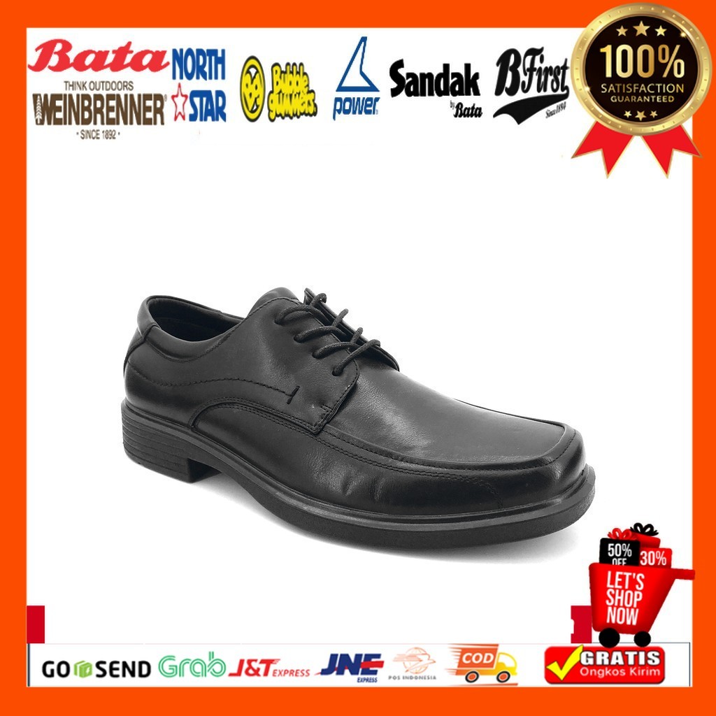 Sandal Bata Sepatu Pria Yaman Black - 8216214