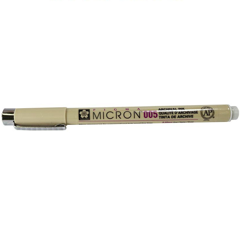 

Gramedia Surabaya - BALLPOINT SAKURA PIGMA MICRON 005 GRAY