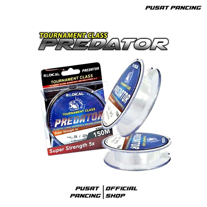 SENAR MONOFILAMENT RADICAL PREDATOR 150M