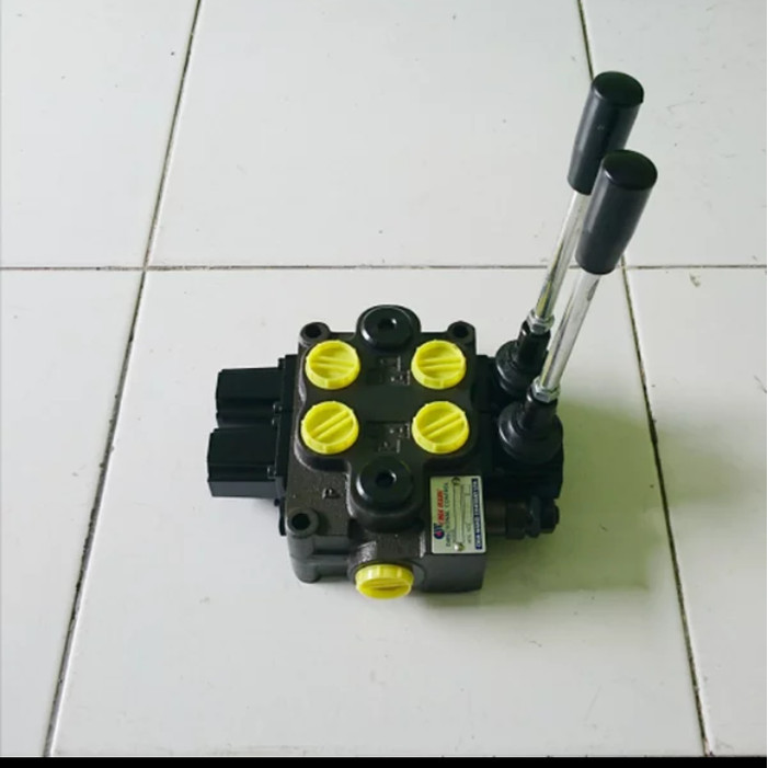 HAND VALVE MONOBLOCK HYDRAULIC 2 STATION DMB-03-C2-2N
