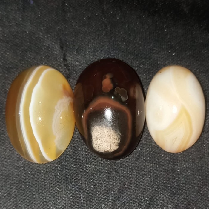 Paket Nomor 20 Natural Batu Akik Motif Gambar Unik Antik Bukan Cincin Perak Emas Bacan Pirus Kecubun