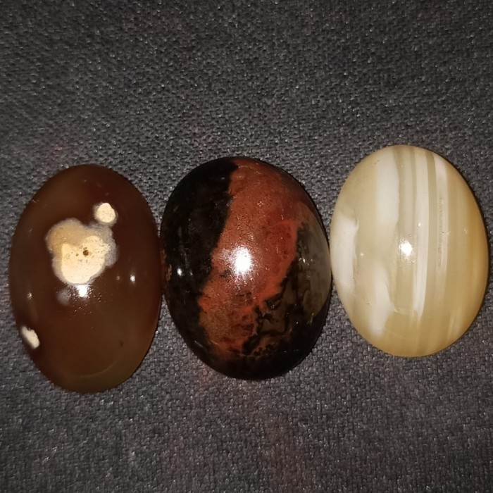 Paket Nomor 27 Natural Batu Akik Motif Gambar Unik Antik Bukan Cincin Perak Emas Bacan Pirus Kecubun