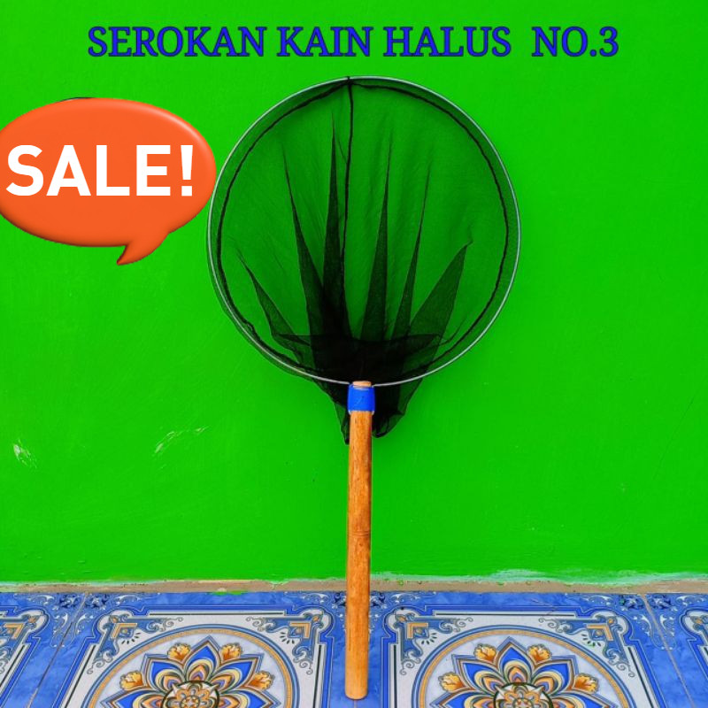 SEROKAN SESER IKAN KAIN HALUS NO.3 PERMATA_FISHING