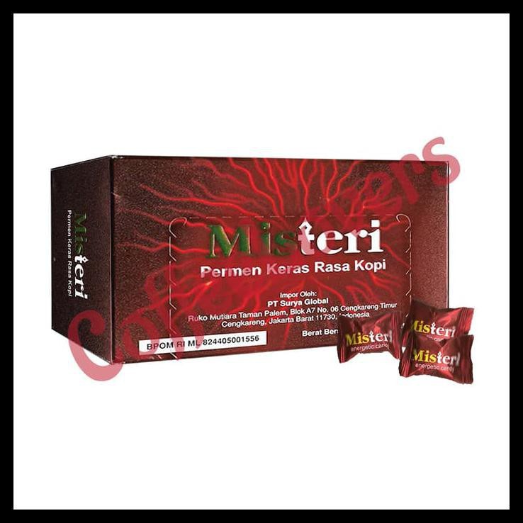 

DISKON MISTERY CANDY 30 PCS (1 BOX) - PERMEN KOPI MISTERI Garansi Original