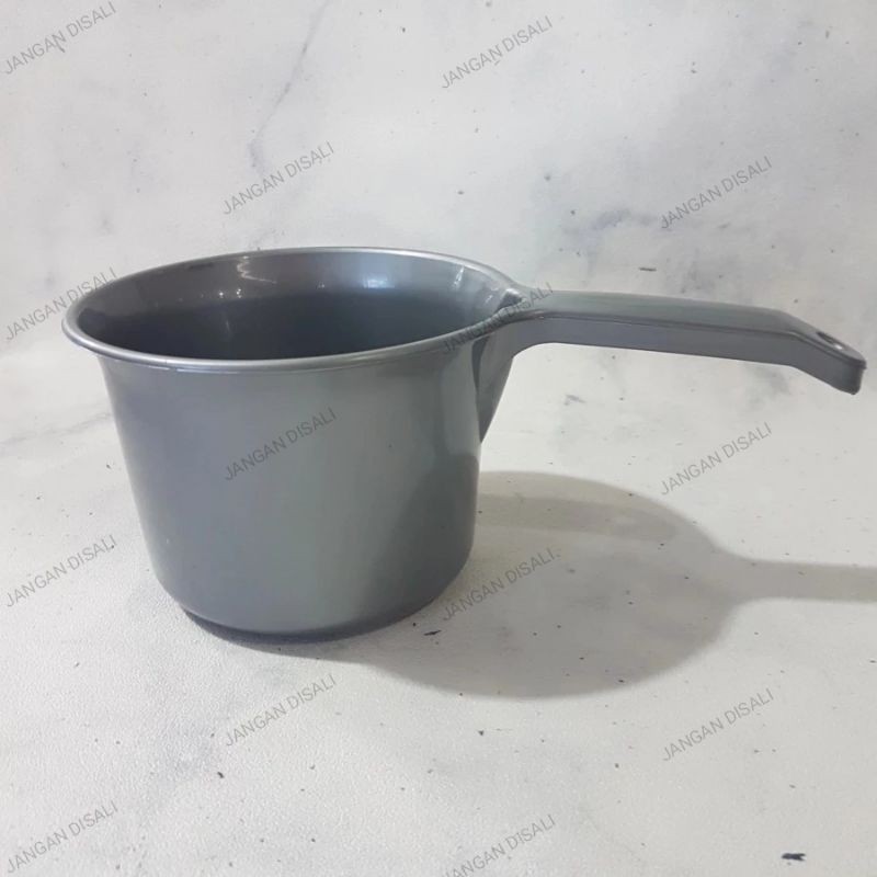 Gayung bulat silver / gayung mandi / gayung jumbo / gayung bulat plastik