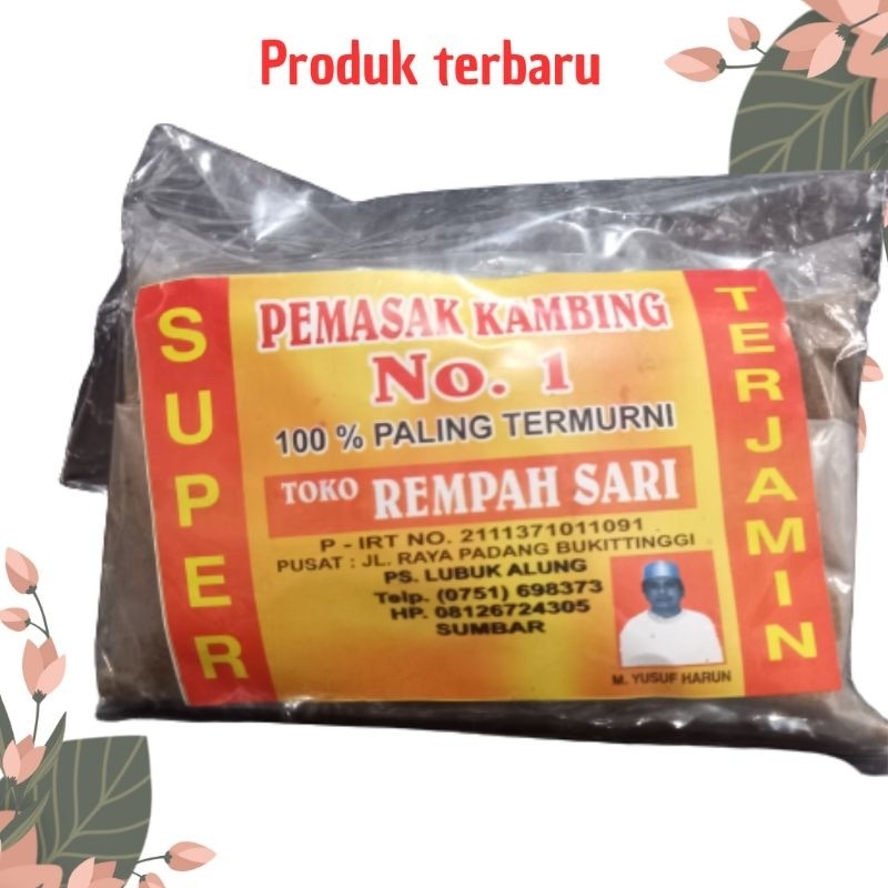 

Bumbu Masak Pemasak Kambing Rempah Sari 250 gr