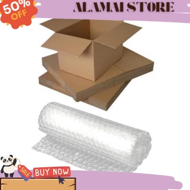

NEW Bubble Wrap Packing Tambahan Extra Pelindung Pengiriman Optional AWES