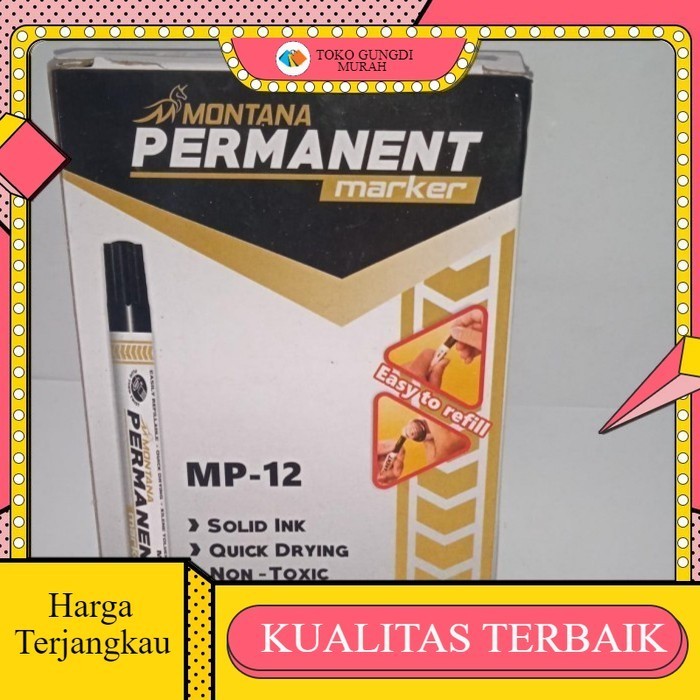 

Spidol Permanent Monata Hitam