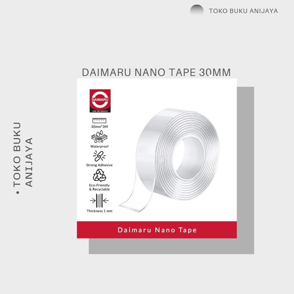 

NANO DAUBLE TAPE DAIMARU 30 MM 1PCS