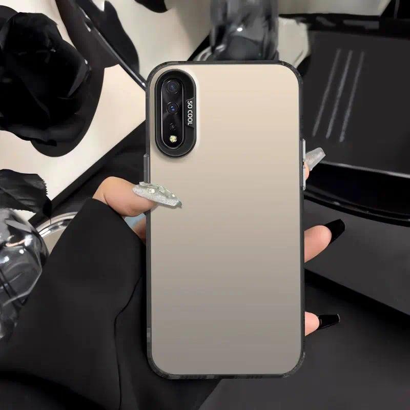 For Huawei Y9s Huawei P smart Pro 2019 case Luxury Metallic Aurora Skin metallic paint Matte Cover B