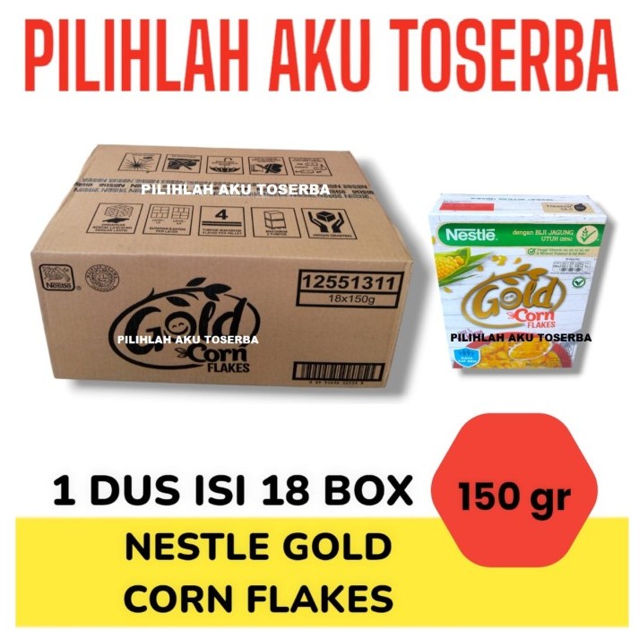 

GFD Nestle cereal CORN FLAKES 150 gr - (1 DUS ISI 18 BOX)