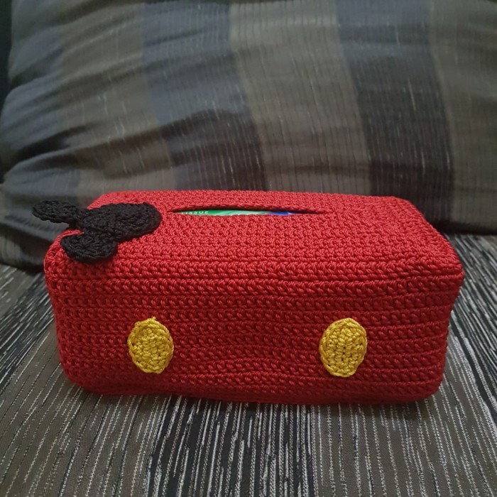 Tempat Tissue Mobil / Tisu Mickey Mouse / Tempat Tissue Mickey Mouse
