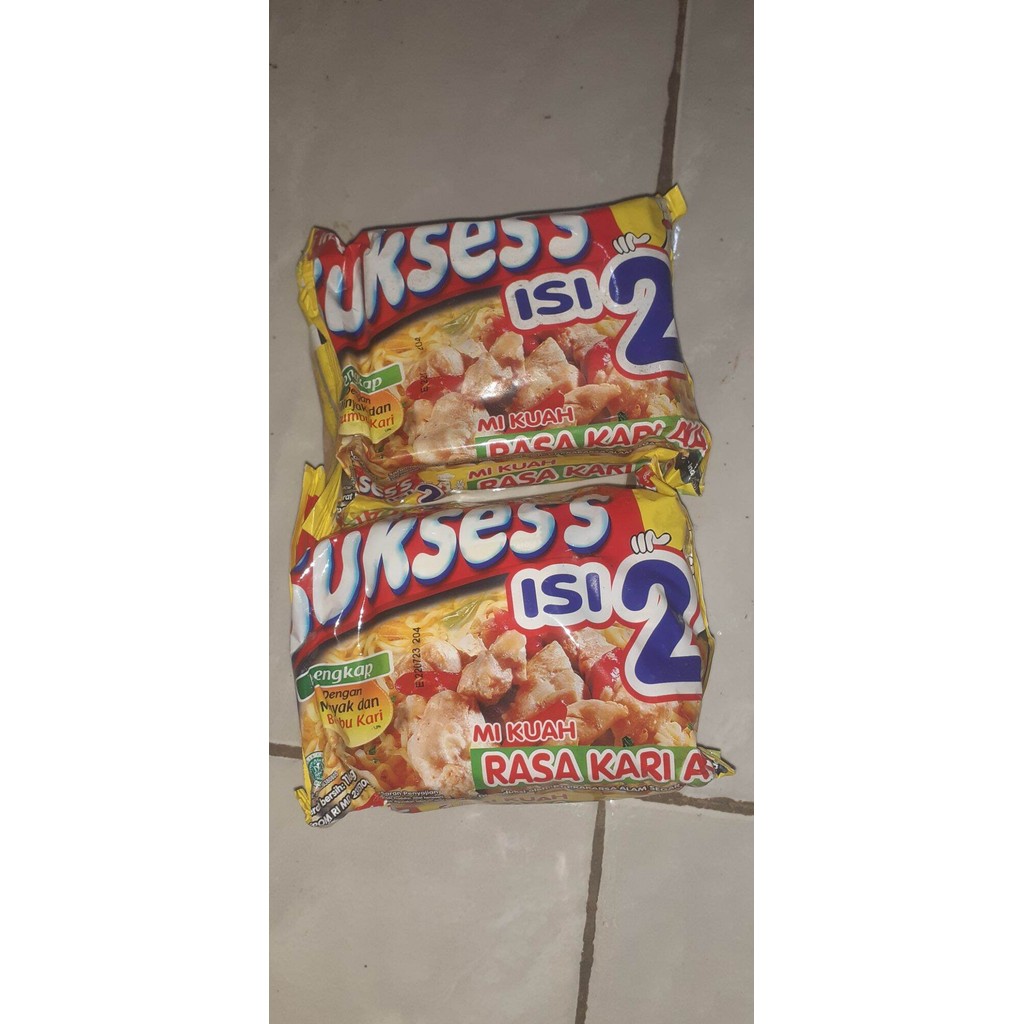 

mi instan suksess isi 2 rasa kari ayam 116g