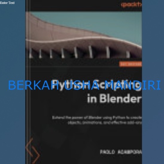 BUKU Python Scripting in Blender