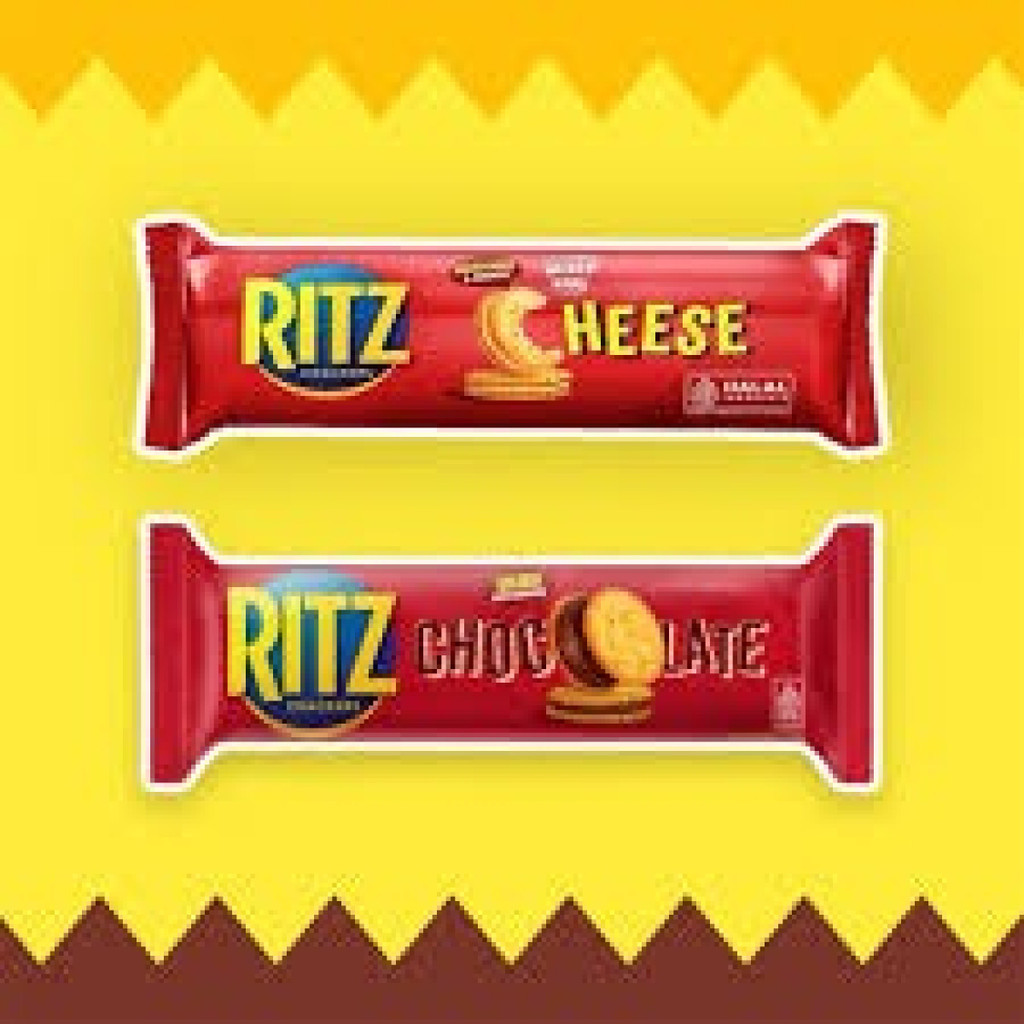 

Ritz Biskuit Sandwich Keju / Cokelat 91g