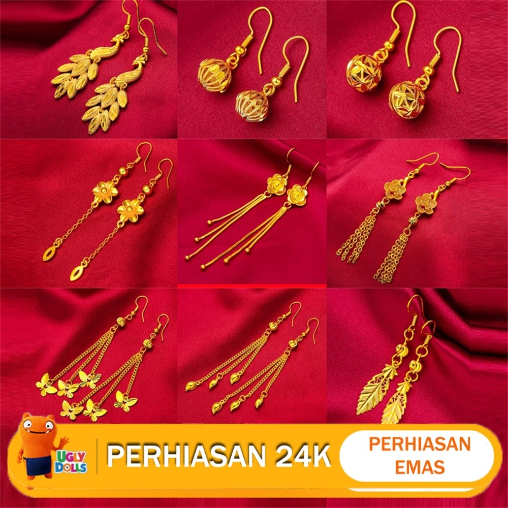 Cincin telanjang emas untuk wanita/Vietnam pasir emas temperamen telanjang telanjang pendengar mudah