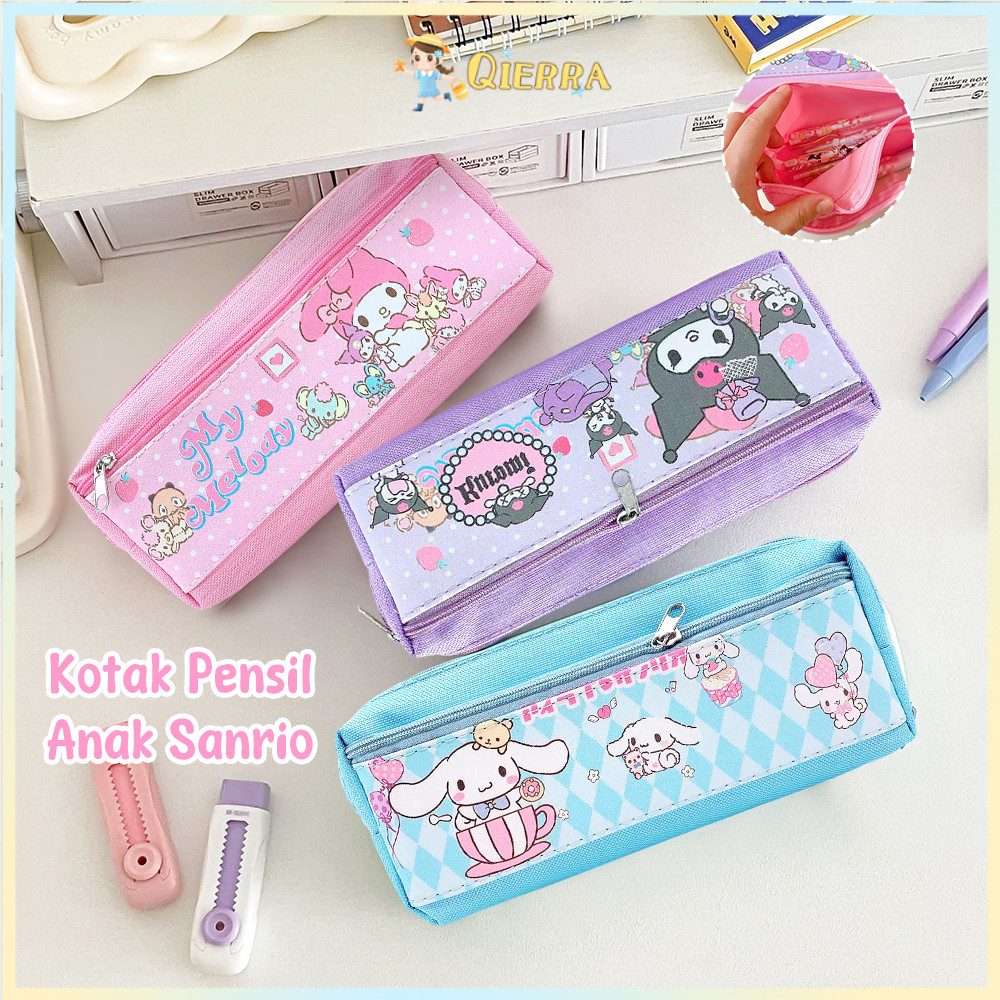 

Qierra Tas Alat Tulis Karakter Kartun Tempat Pensil Kotak Pensil Anak