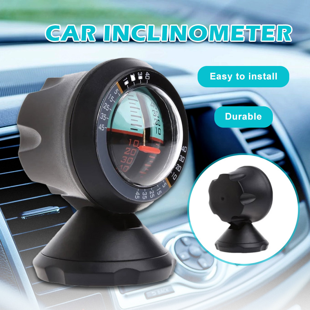 [COD] Alat pengukur kemiringan inclinometer mobil multifungsi kompas luar ruangan Alat Ukur Kemiring